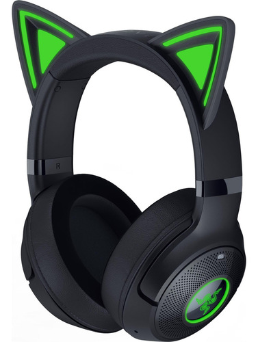 Auriculares gamer Razer Gamer RZ04-04860500-R3U1 negro con luz LED