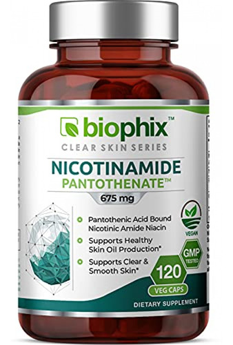 Suplemento Vitamina B3 B-3 Pantotenato De Nicotinamida 675 M