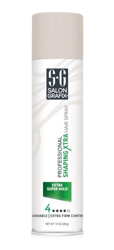 Salon Grafix Profession Shaping Hairspray, Extra Super Hold 