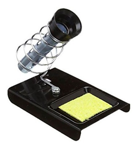 Imagen 4 de 6 de Soporte Para Soldador De Electrónica Con Esponja Limpia Punta Zurich Sy-10
