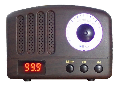 New Maoking M3 Mini Radio Fm Vintage Digital Mp3 Bluetooth