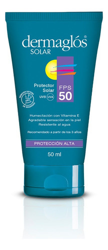 Protector Solar Dermaglós Fps50 Emulsión X50ml