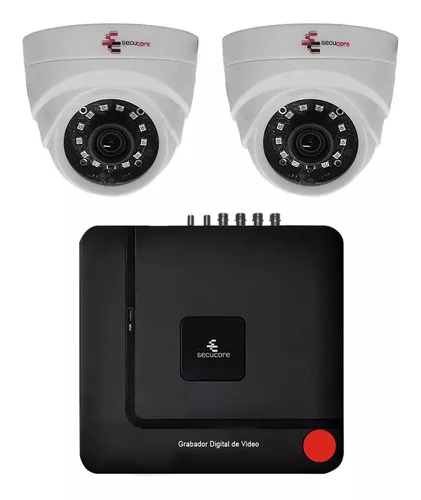 KIT VIDEOVIGILANCIA DE 2 CÁMARAS KIT-2BHVR2P 31600905 GOLMAR