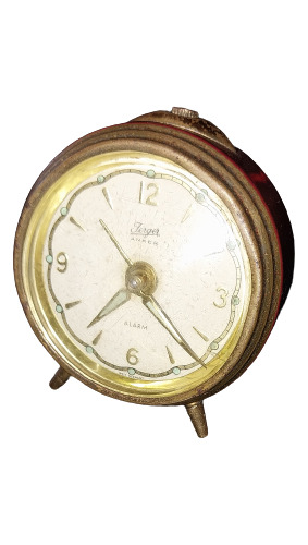 Antiguo Reloj Despertador Jerger Anger Aleman