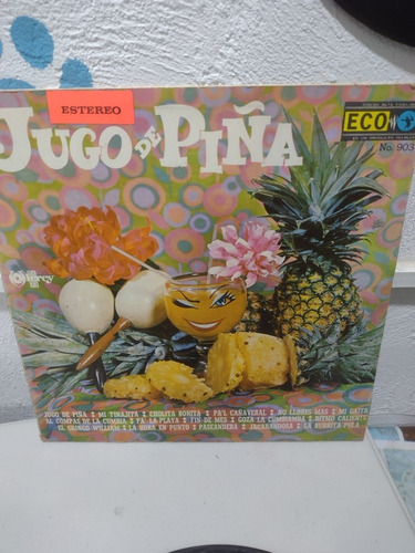 Los Andinos Jugo De Piña Disco De Vinil Lp 