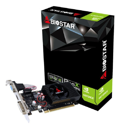 Tarjeta De Video Biostar Hdmi Dvi Geforce Gt730 Ddr3 4gb 64b