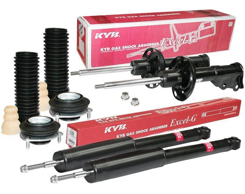 4 Amortecedor Original Kyb Kit New Civic 2007 2008 2009 2010