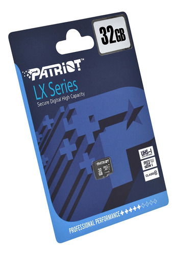 Imagen 5 de 5 de Memoria Micro Sd 32gb Clase 10 Patriot Original Lx Series