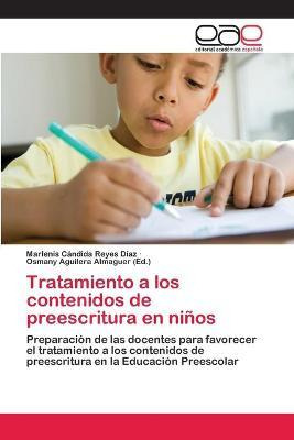 Libro Tratamiento A Los Contenidos De Preescritura En Nin...