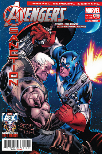 Marvel Comics Avengers X-sanction 1 Y 2 Completo - Español