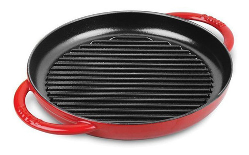 Staub® Sartén Grill Con Asas Hierro Fundido 30 Cm Rojo