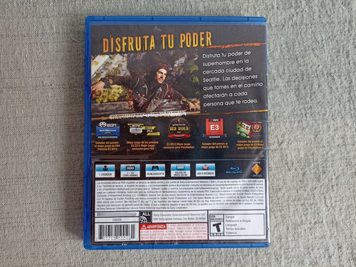 Infamous Second Son Ps4 (Usado)