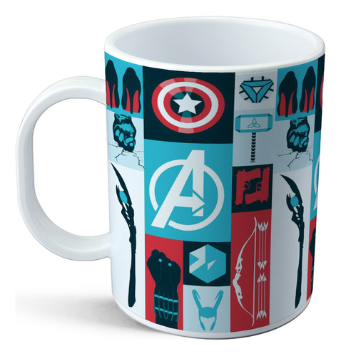 Taza De Plástico - Avengers (varios Modelos) Avengers 008 P