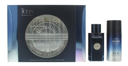 Kit de perfume para hombre The Icon de Antonio Banderas, 100 ml