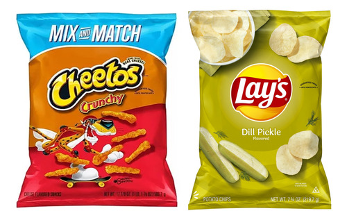 Pack De Cheetos Crunchy Mix And Match + Lays 1 Sabor