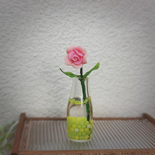 Hx Hx Para Casa De Muñecas, Modelo Miniflor, Mezcla De Flor