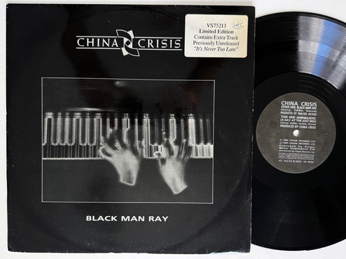China Crisis - Black Man Ray Vinilo Uk Vg+/vg+ New Wave