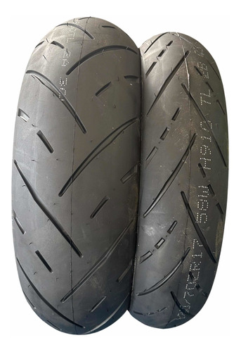 Paquete 2 Llantas 120/70r17 Y 180/55r17 Chaoyang Sc Radial