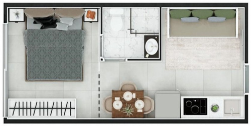 Imagem 20 de 26 de Apartamento Santana - 01 Dorm - Studio - 0000041 - 69812966
