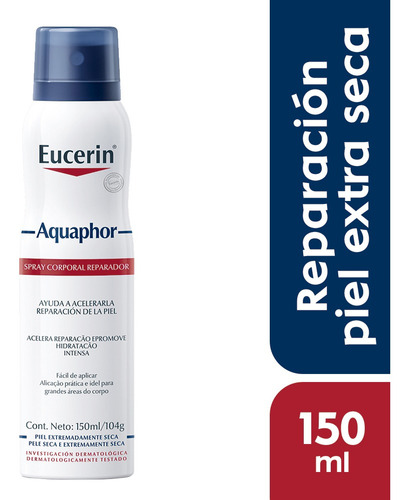 Eucerin Aquaphor Spray Reparador Corporal X 150 Ml