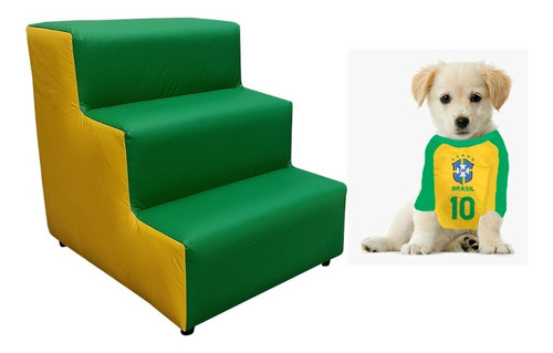 Escada Para Cachorro Rampa Copa Do Mundo - Kf Móveis