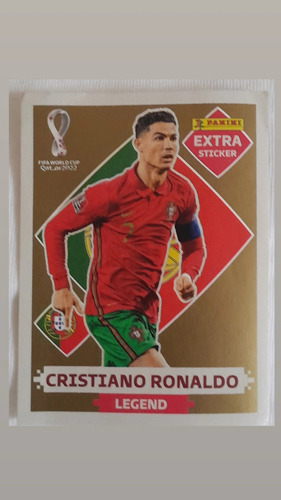 Cromo Dorado Cristiano Ronaldo 