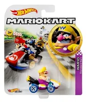 Comprar Hot Wheels Mario Kart Wario E Standart Kart Da Mattel Gbg25
