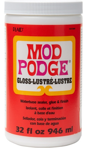 Mod Podge Gloss Pegamento Y Sellador Brillante (944ml) 32oz