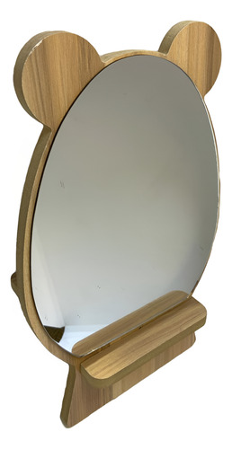 Espejo De Mesa En Madera