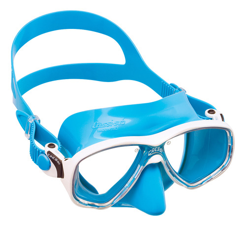 Kit Cressi Marea & Dry & Anti-fog Cor Azul/branco