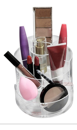 Imagem 4 de 4 de Organizador Pinceis Maquiagem Rytop Transparente Em Acrílico