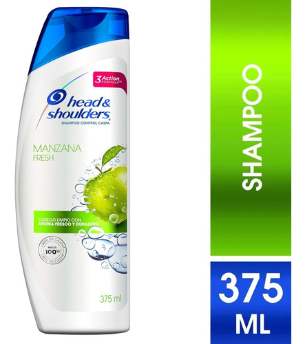 Shampoo Head & Shoulders Manzana Fresh 375 Ml 