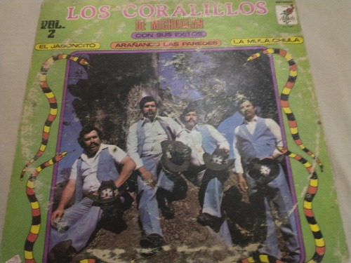 Los Coralillos De Michoacán  Volumen 2   Lp Vinilo 