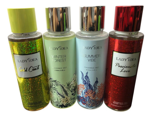 Perfume Body Mist Fragancia Para Dama Locion Corporal Spray