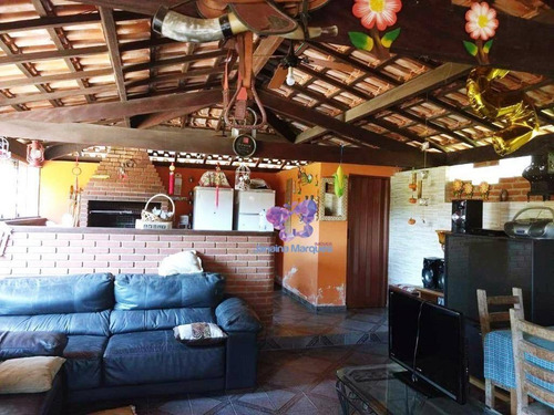 Belíssima Chácara Á Venda Com Todos Os Moveis, Chácara Dora, Araçariguama. - Ch0092