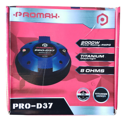 Driver De 2 Pulgadas Promax 