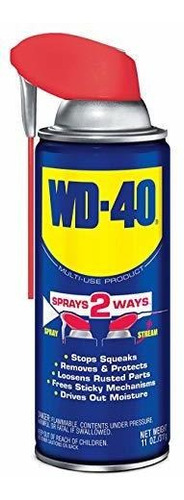 Wd-40 Multifuncional Con Smart Straw, 11 Oz, Pack 12