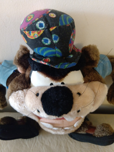 Demonio De Tazmania Hippie Peluche De 30 Cm Importado (Usado)