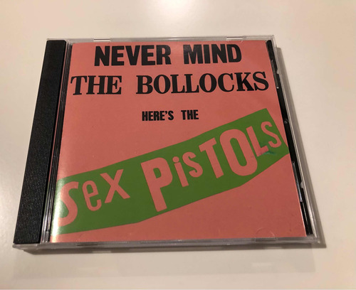 Sex Pistols Cd Never Mind The Bollocks. Impecable. Usa