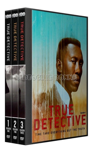 True Detective Serie Importe Por Temporada 1 2 3 Dvd Latino