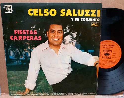 Celso Saluzzi - Fiestas Carperas - Lp Año 1972 Folklore