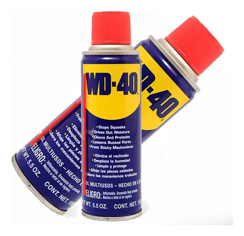  Wd40 Lubricante Antioxidante Antihumedad Multiuso 155g
