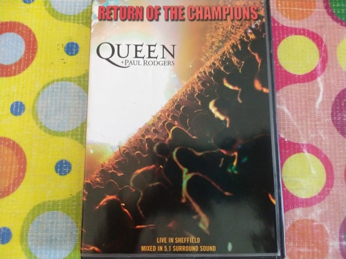 Dvd Queen Return Of The Champions 