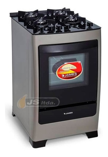 Cocina A Gas James C700 V Titanium Vidrio Templado Envios