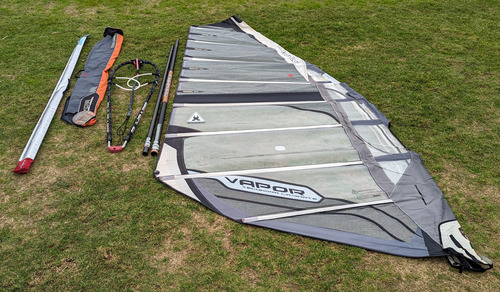 Vela Windsurf Gaastra 6.7. + Botavara Y Mastil 100% Carbono