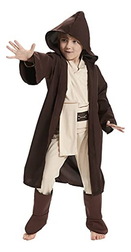 Obi Wan Kenobi Jedi Child Halloween Cosplay Costume L7d4w
