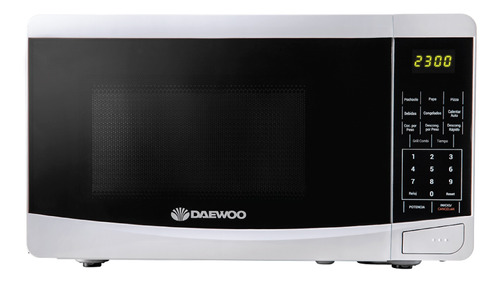 Microondas Daewoo Digital D223dg 23 Litros Bifunción Blanco