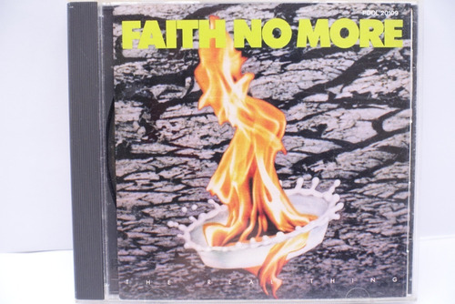 Cd Faith No More  The Real Thing  1989 (ed. Japonesa)