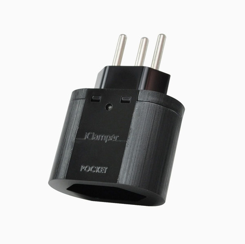 Protetor Contra Raios Clamper Pocket 3p Cor Preto 10a