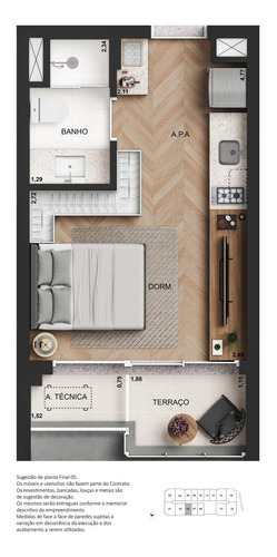 Imagem 25 de 26 de Apartamento À Venda No Bairro Perdizes - São Paulo/sp - O-22022-36523